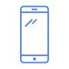 blue phone icon