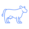 bovine blue icon