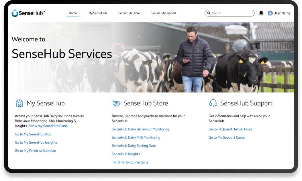 SenseHub Dairy - SenseHub IE